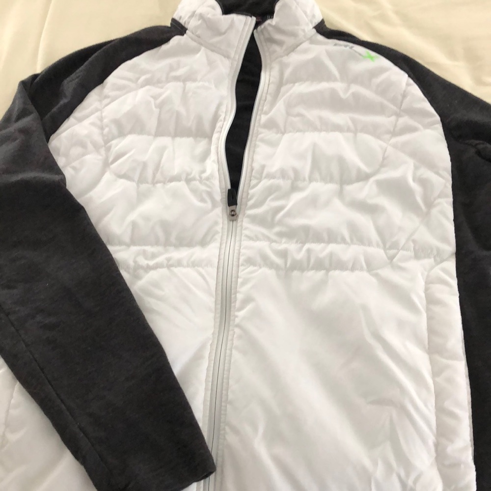 Ralph Lauren RLX Zip-up Sweater-Vest. Slight stain